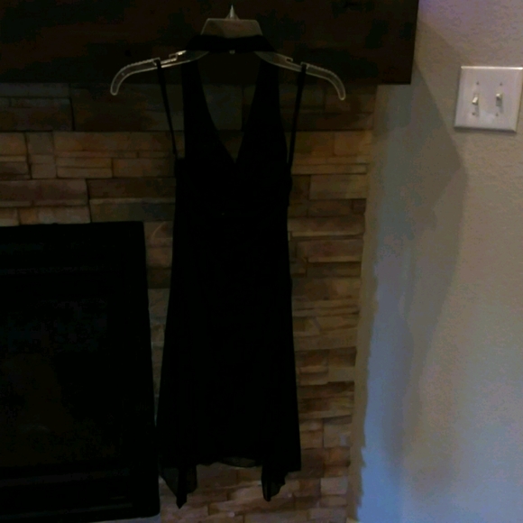 Petite Black Party Dress - Picture 2 of 4